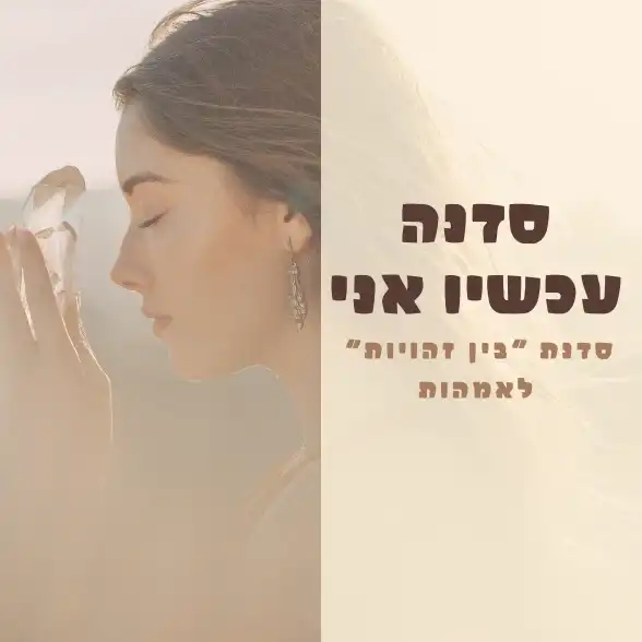סדנת "עכשיו אני" - בין זהויות לאמהות אחרי לידה ובשנים הראשונות לאמהות