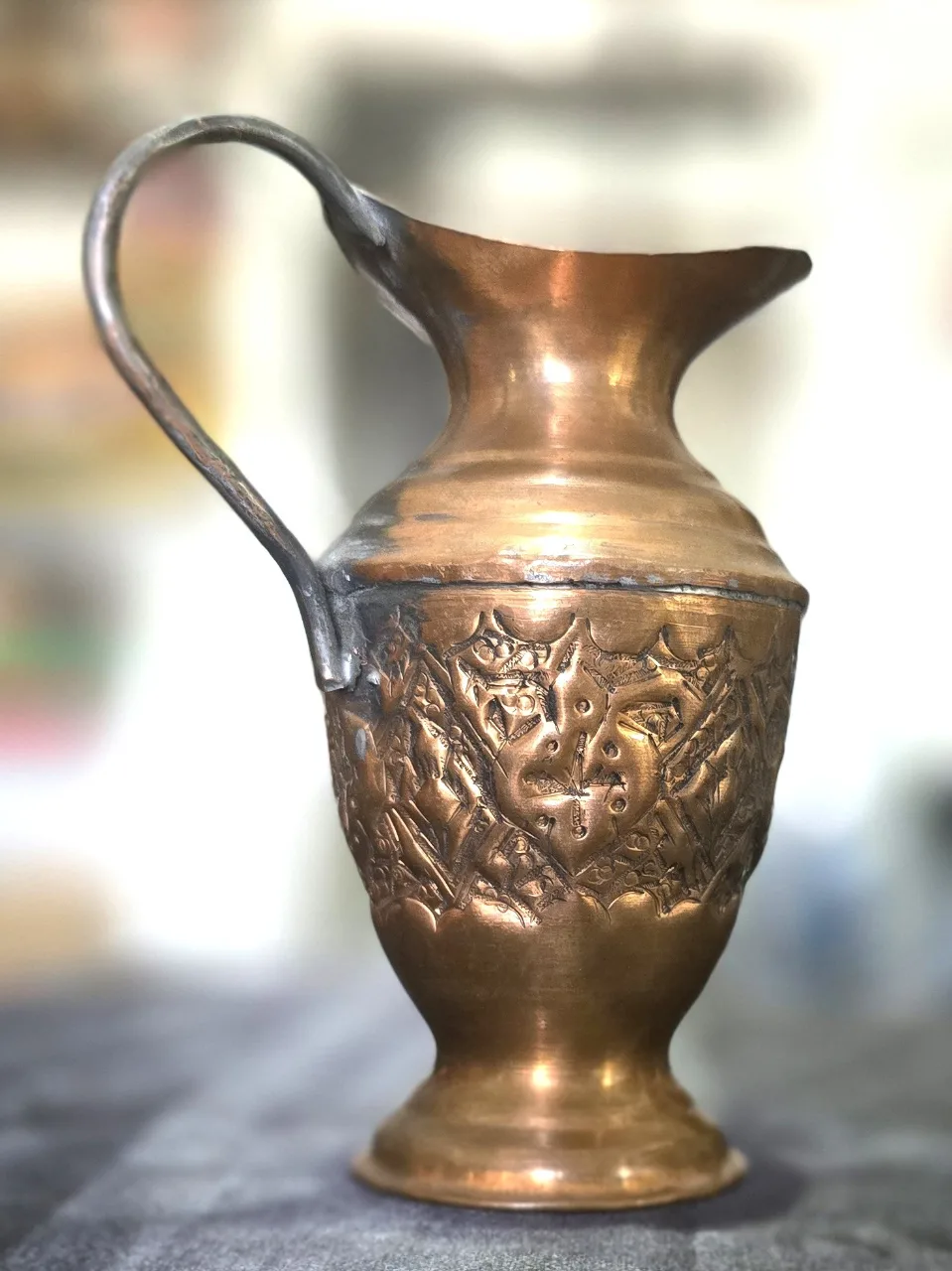 קנקן נחושת גובה 11 ס'מ