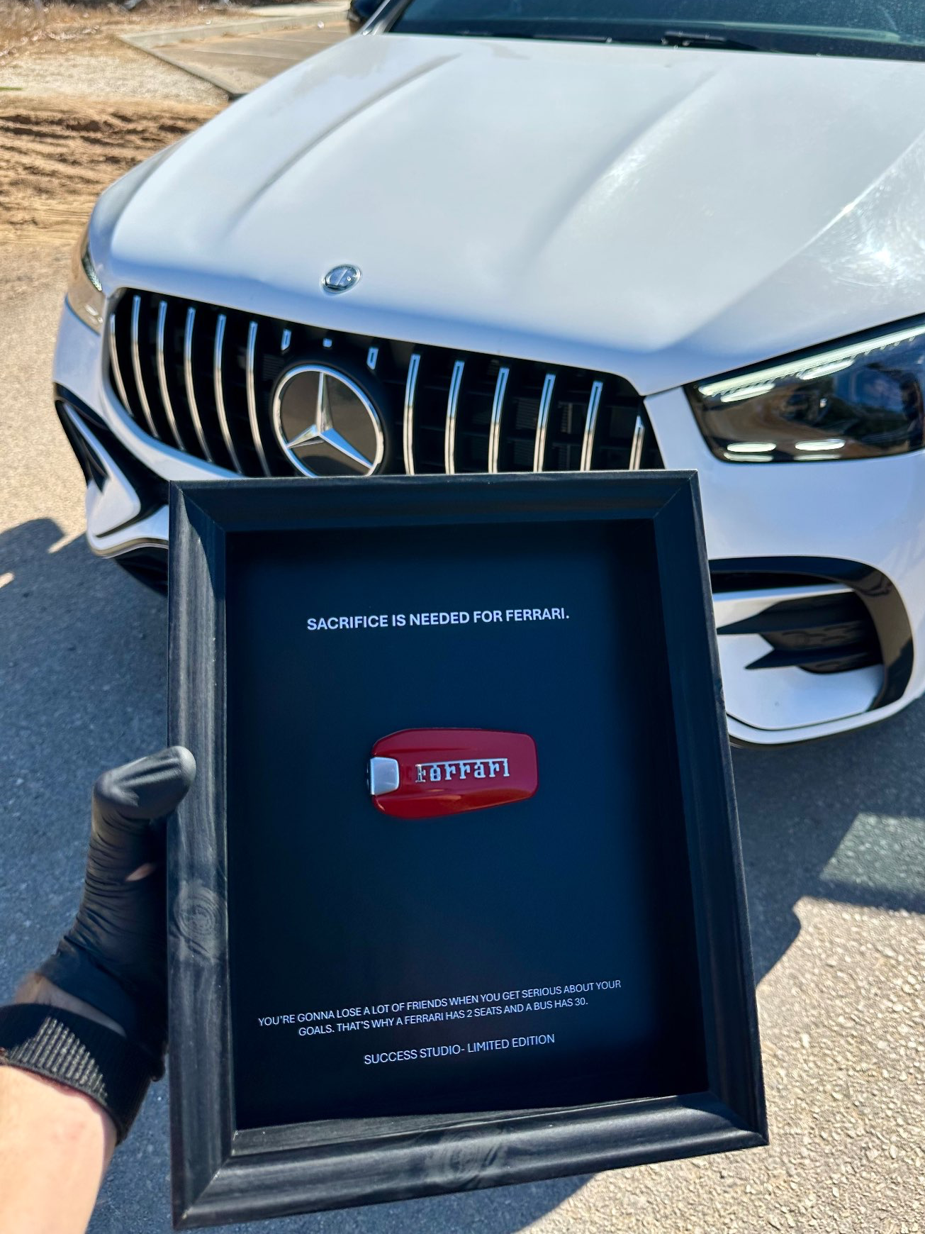 מסגרת “Ferrari Vision” – תשוקה. מהירות. מיינדסט של ווינר.