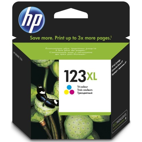 דיו צבעוני מקורי HP 123XL