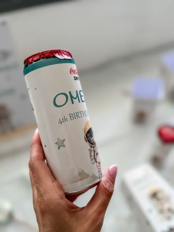 פחית זירו ממותגת