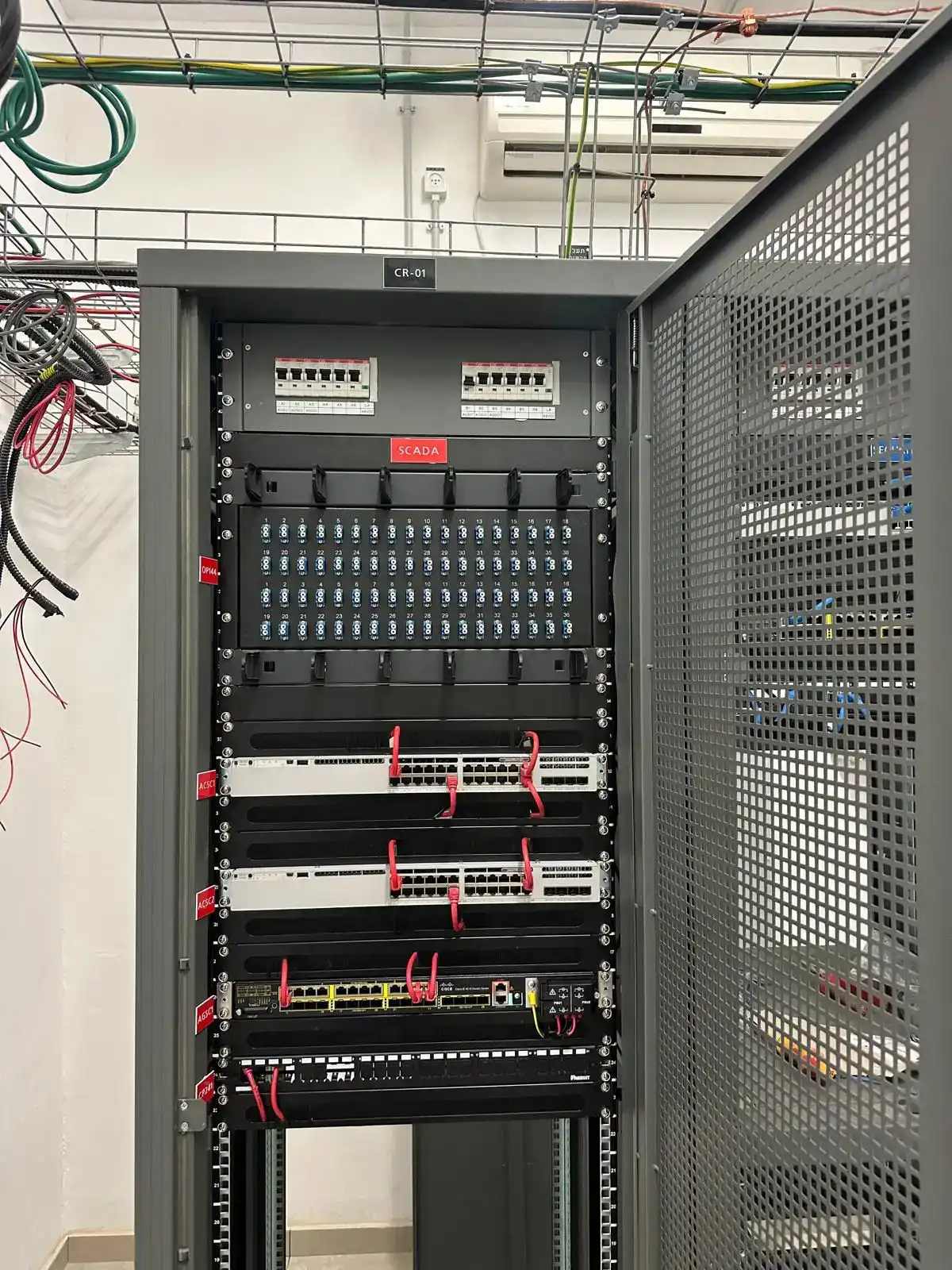 פרויקט חשמול רכבת ישראל SCADA
