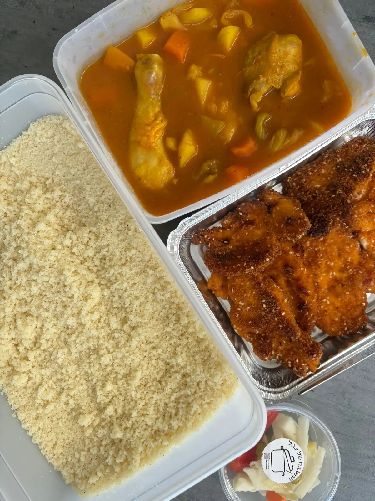 קוסקוס, אורז, תפוח אדמה ושלל תוספות