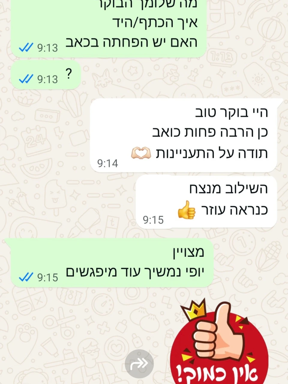 חוות דעת והמלצות