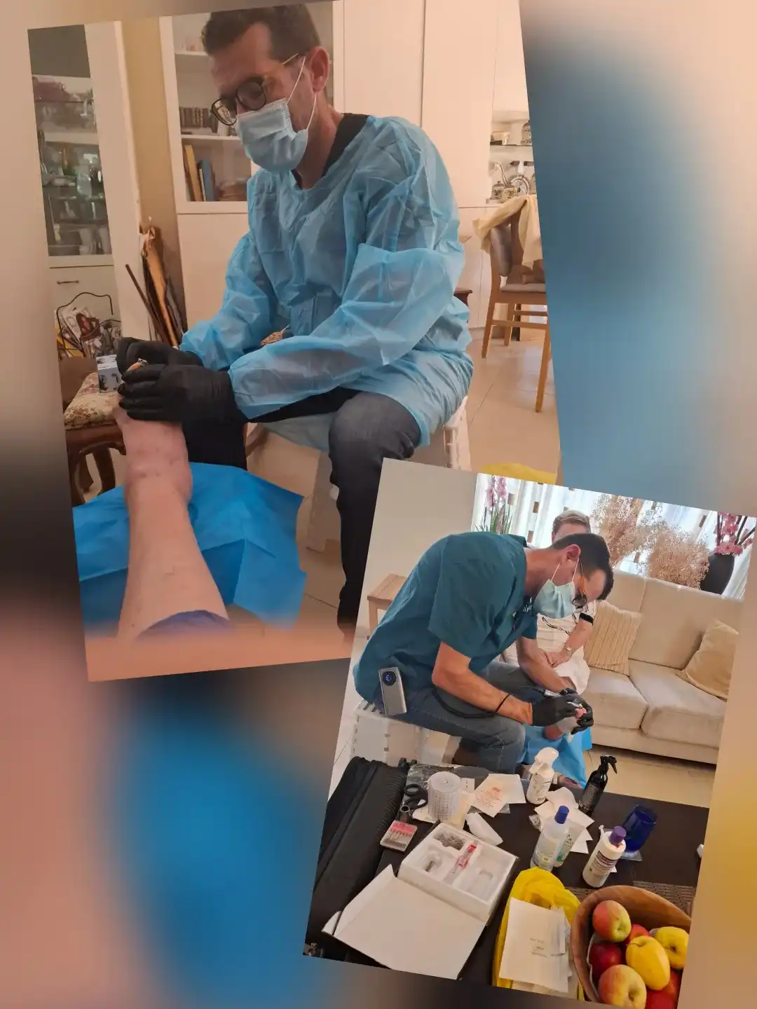 פדיקור מקצועי. טיפול בכף רגל סכרתית משולב עם ביצוע פדיקור מקצועי פרא רפואי