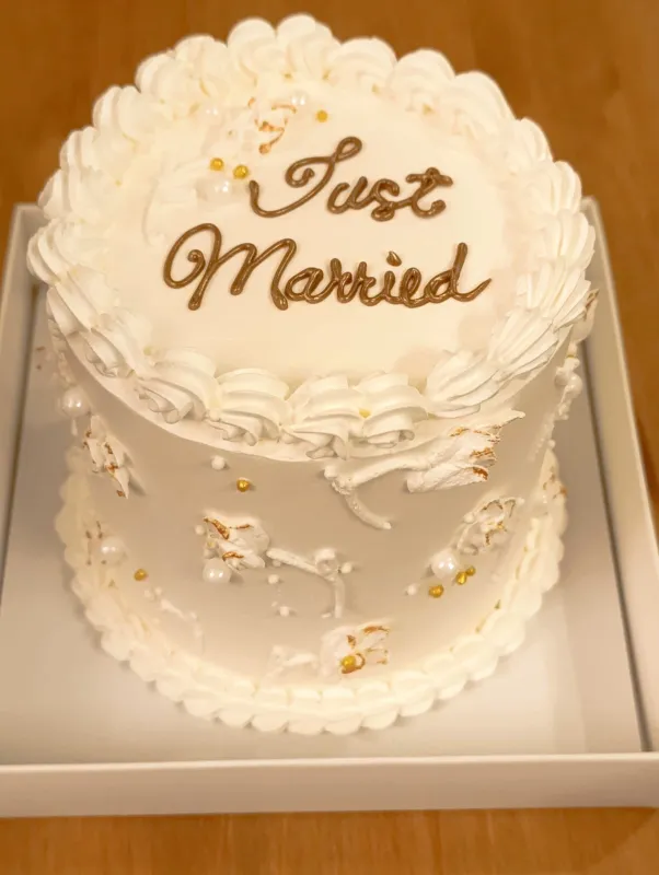 עוגה אישית לכלה🤍🤍🤍