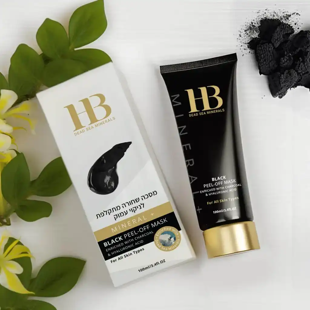 מסכה שחורה מתקלפת לניקוי עמוק