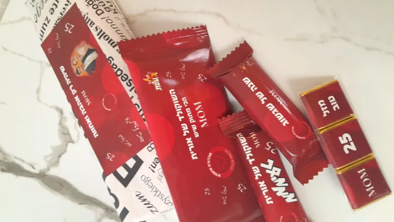 מארז אדום מלא באהבה