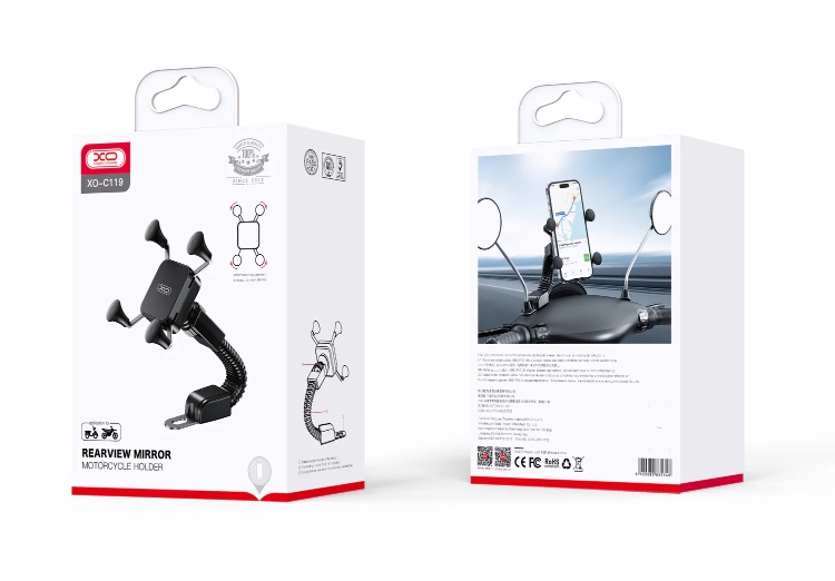 זרוע לאופנוע לטלפון חכם