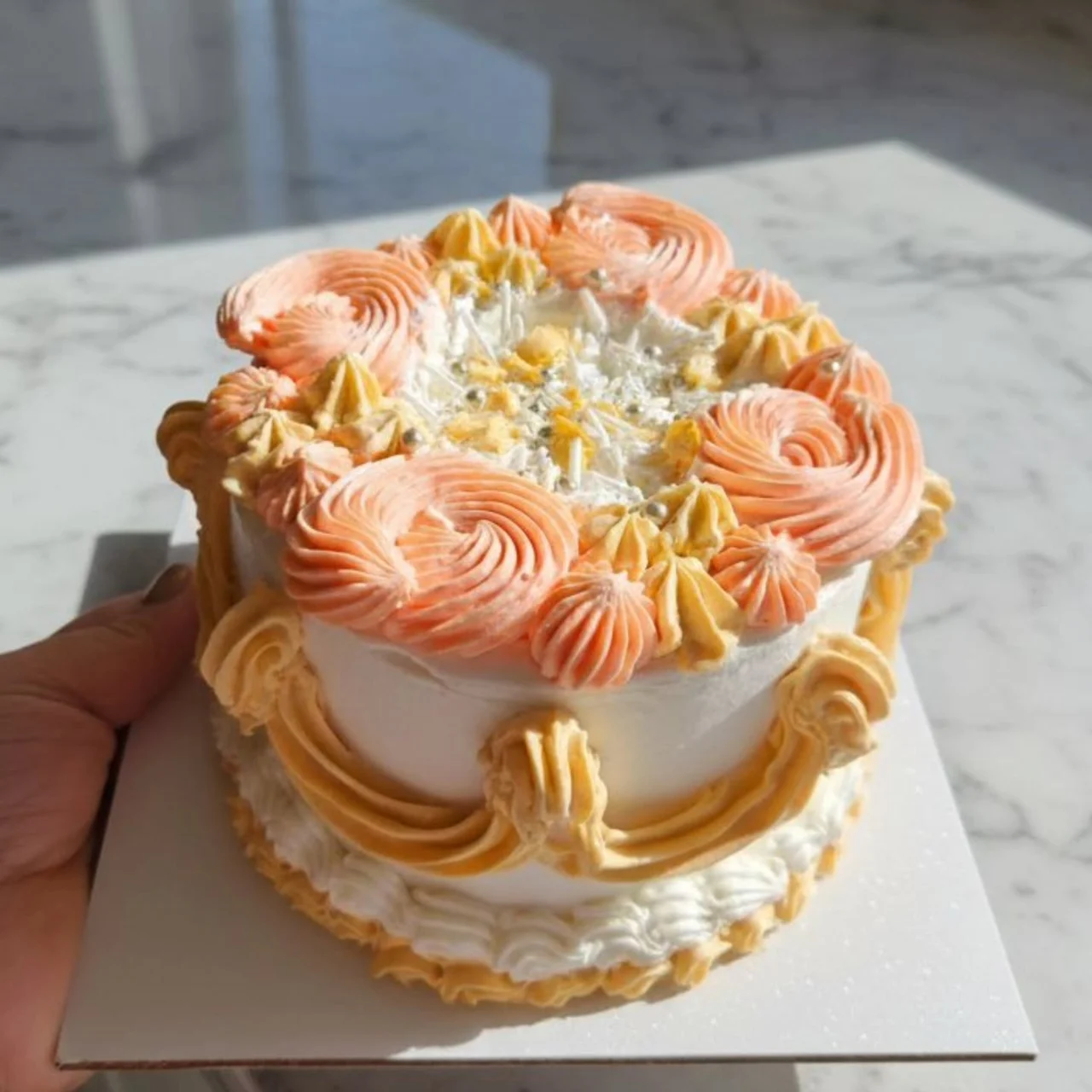 עוגה מעוצבת 4 שכבות