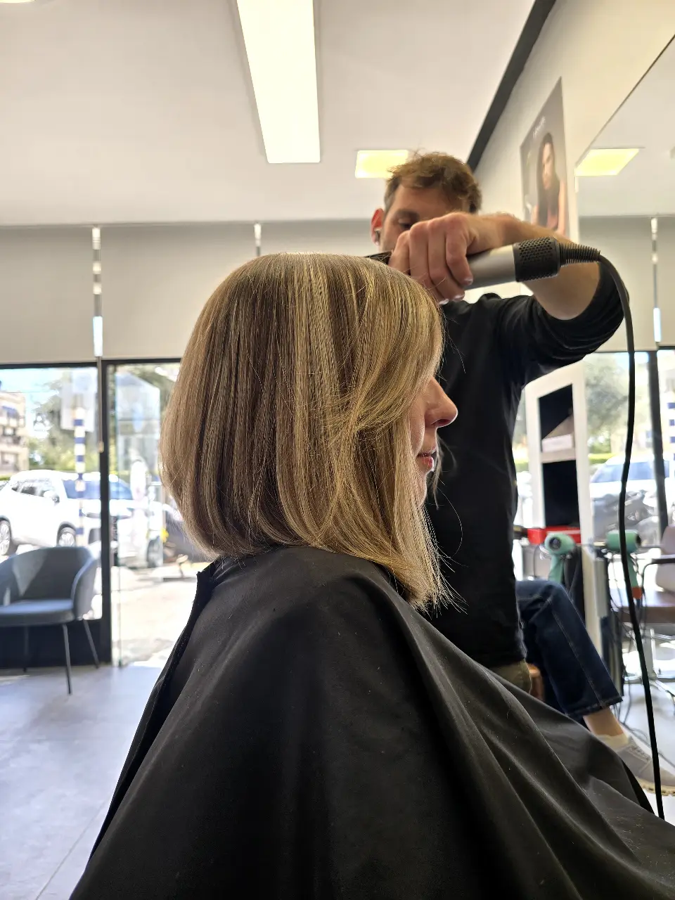 תספורת אישה כולל עיצוב