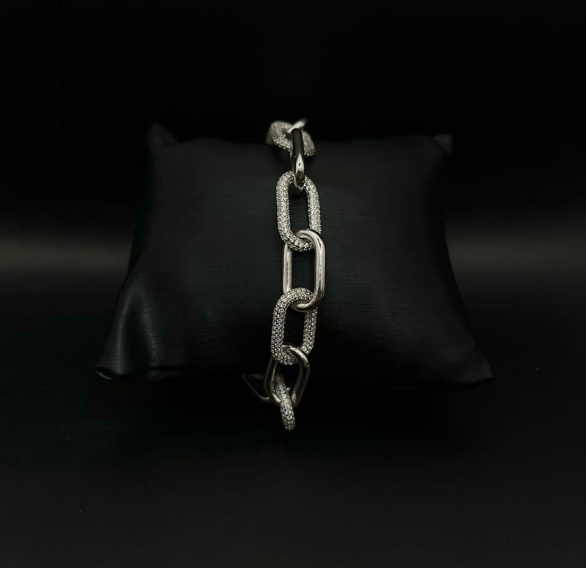 צמיד חוליות כסף 925