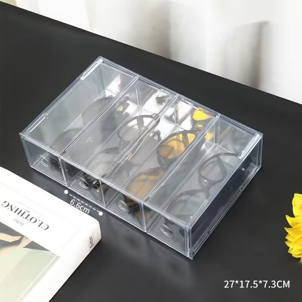 קופסת איחסון למשקפיים 4 תאים
