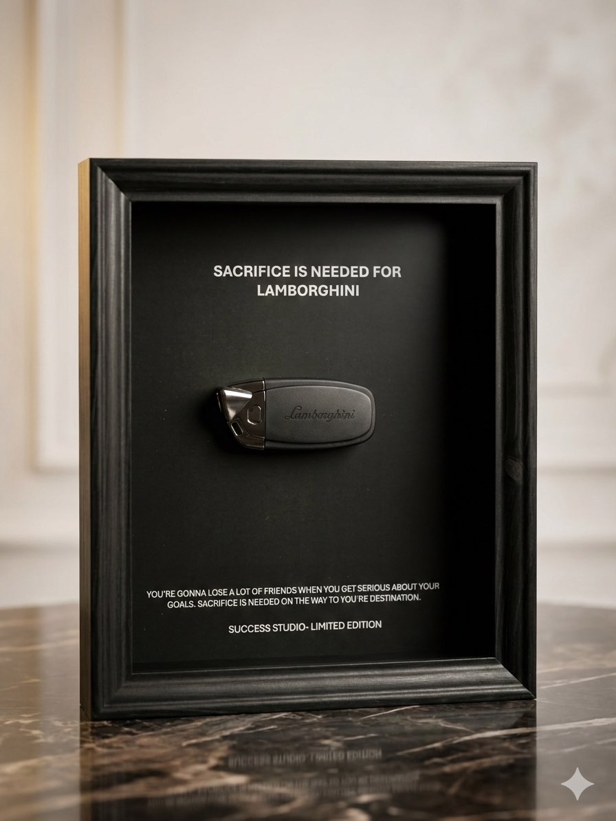 מסגרת למבורגיני– “Bull Mentality Elite Edition”