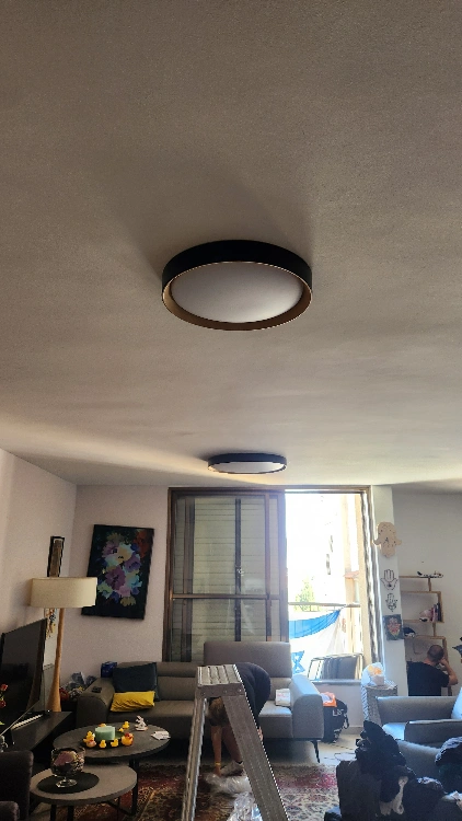 התקנת גופי תאורה שקועים בתקרת גבס 