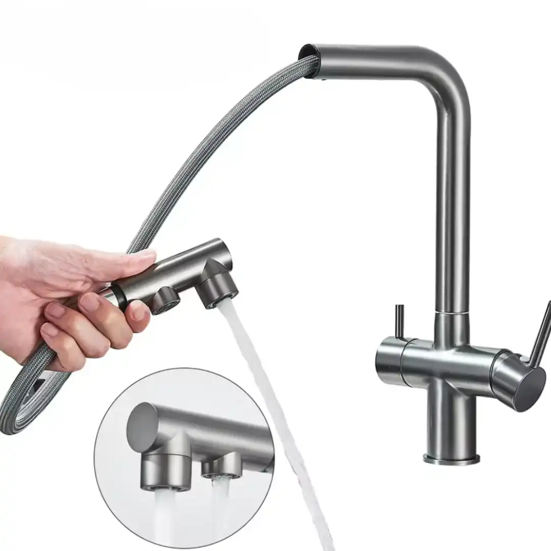 ברז מטבח משולב מים מסוננים