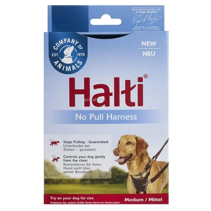 רתמה נגד משיכה כלב בינוני האלטי