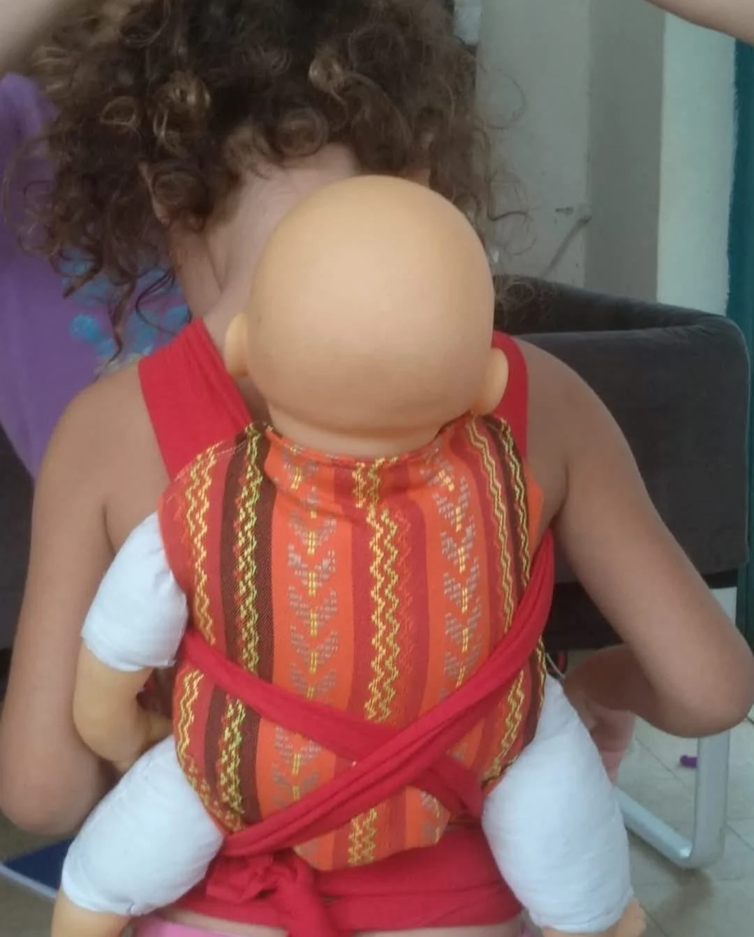 מנשא בד קשירות לבובה