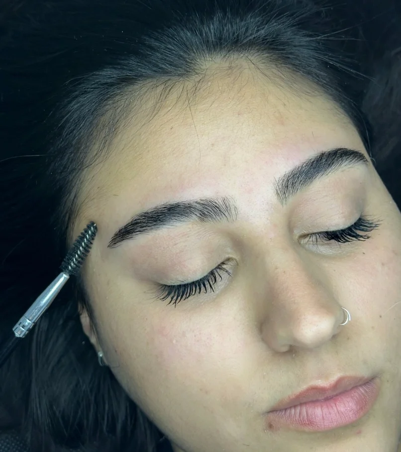 צביעת גבות בגוונים טבעיים