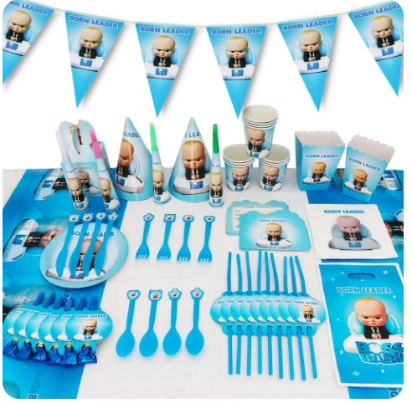 אביזרים לעיצוב שולחן היום הולדת