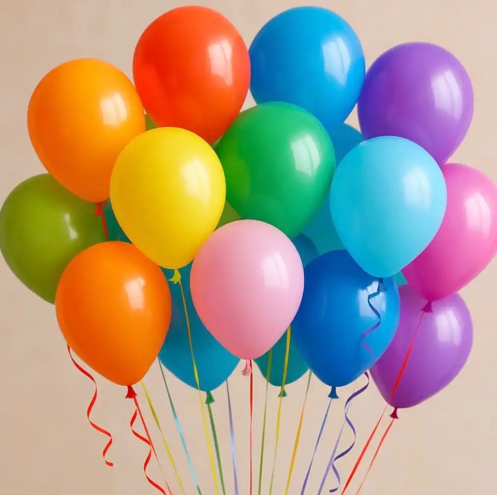 חבילת הליום ביתי עם בלונים