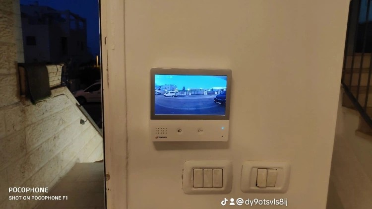 מסך אינטרקום מתקדם