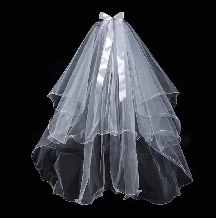 סיכת הינומה דגם פפיון 🎀