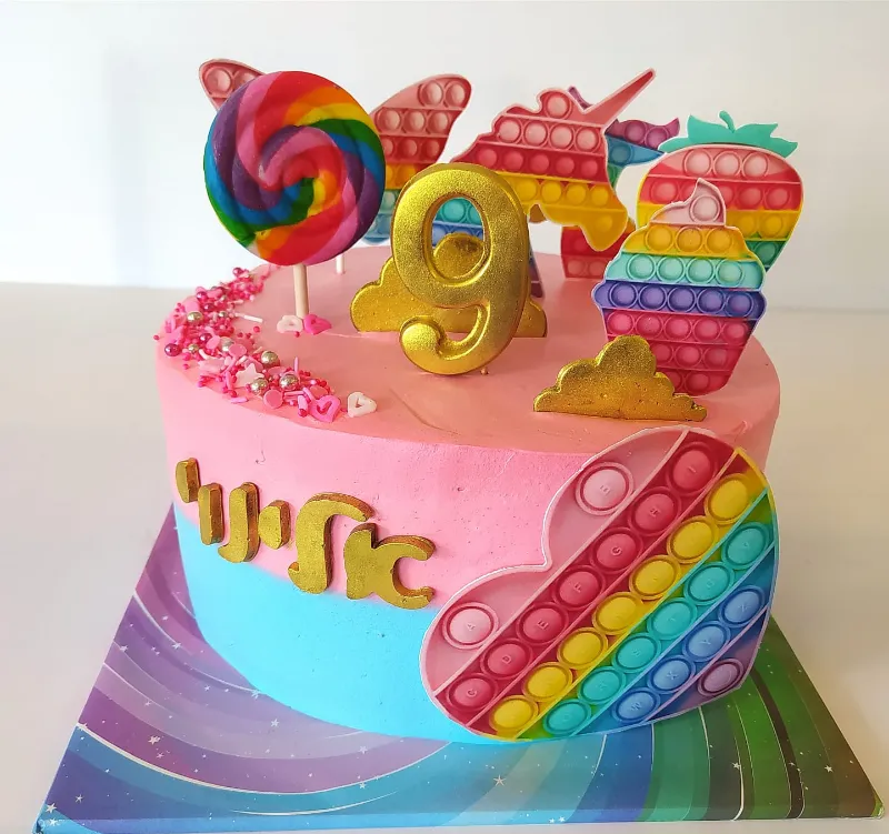 עוגת פופיטים🥳🥳🥳🥳🥳 חלבי-פרווה