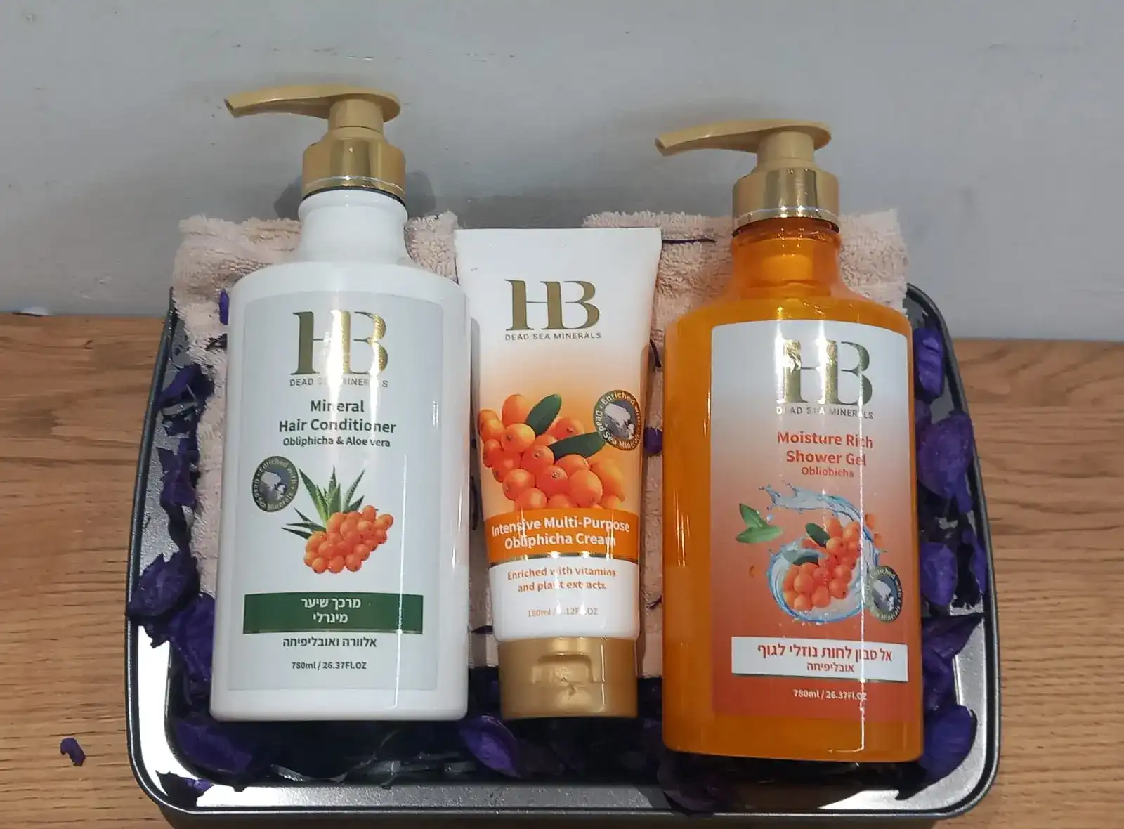 מארז טיפוח גוף + שיער