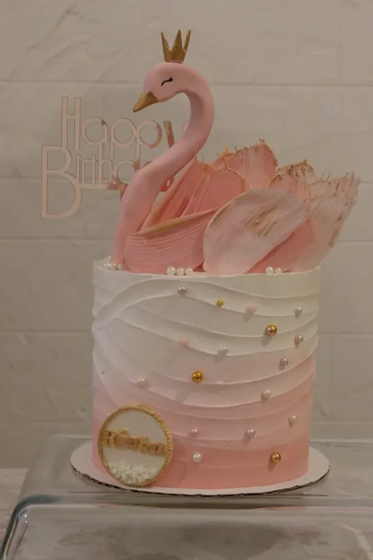 🦢עוגה בקונספט ברבור🦢 2