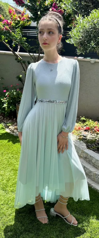 שמלת נערות קלאסית דגם טהר