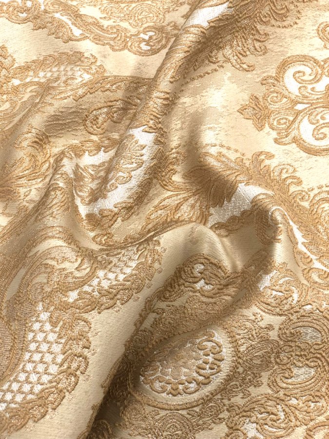 ז׳קארד דגם מלכות צבע חום חול