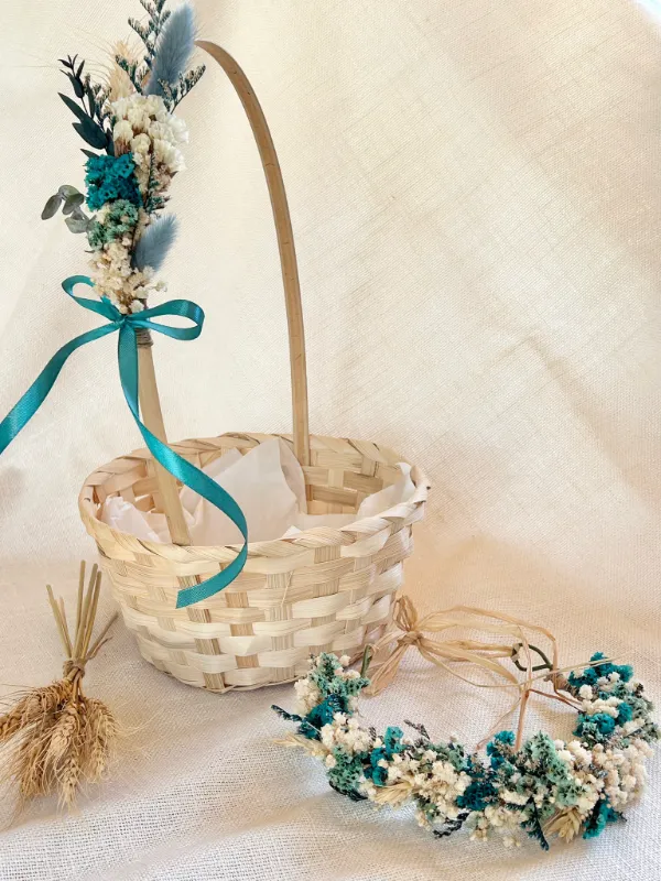 זר וטנא כחול