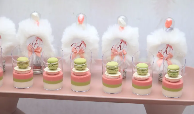 🤍🌷עיצוב בר בת-מצווה עדין ואלגנטי בגווני ורוד וכסף🌷🤍