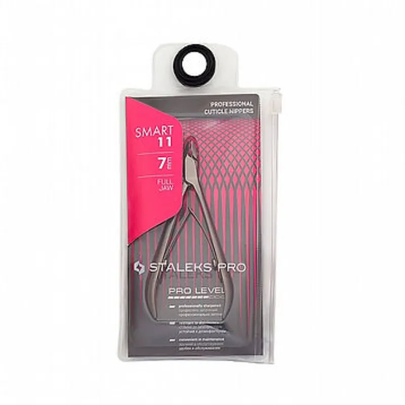 צבת מניקור לעור 7ממ STALEKS PRO MANICURE NIPPERS SMART NS-11-7