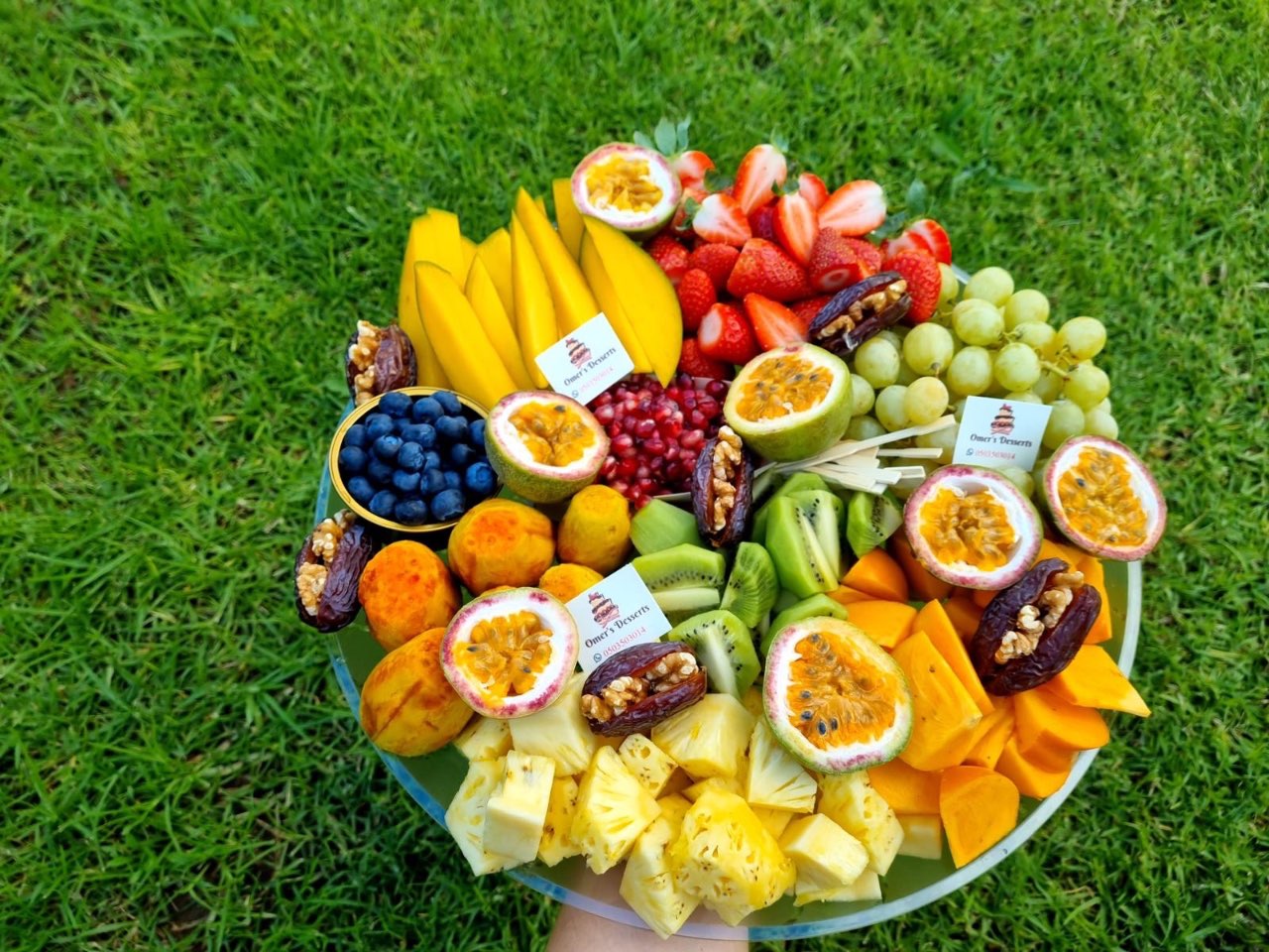 מגשי פירות מעוצבים