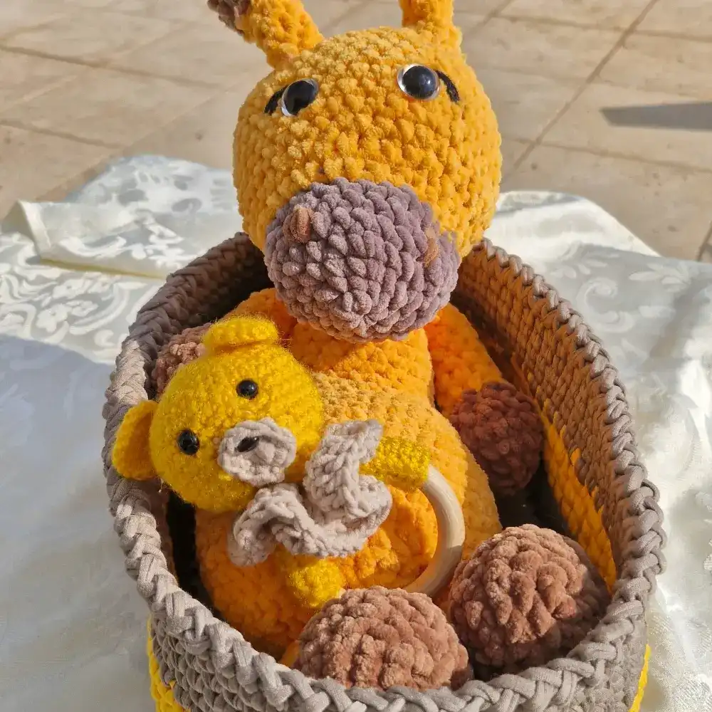 סט לידה לתינוק - ג׳ירפה