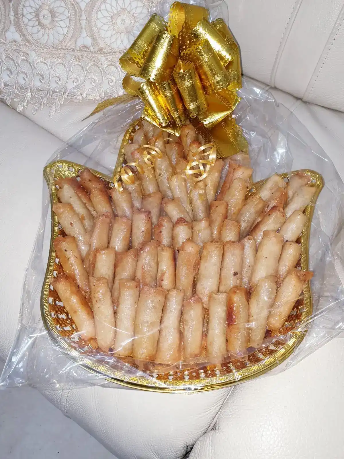 סיגרים ממולאים במרציפן/קוקוס