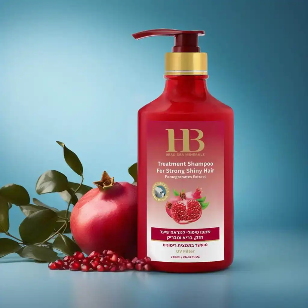 שמפו טיפולי למראה שיער חזק, בריא ומבריק