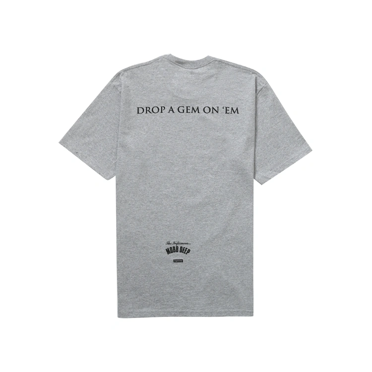 Supreme Mobb Dragon Grey Tee