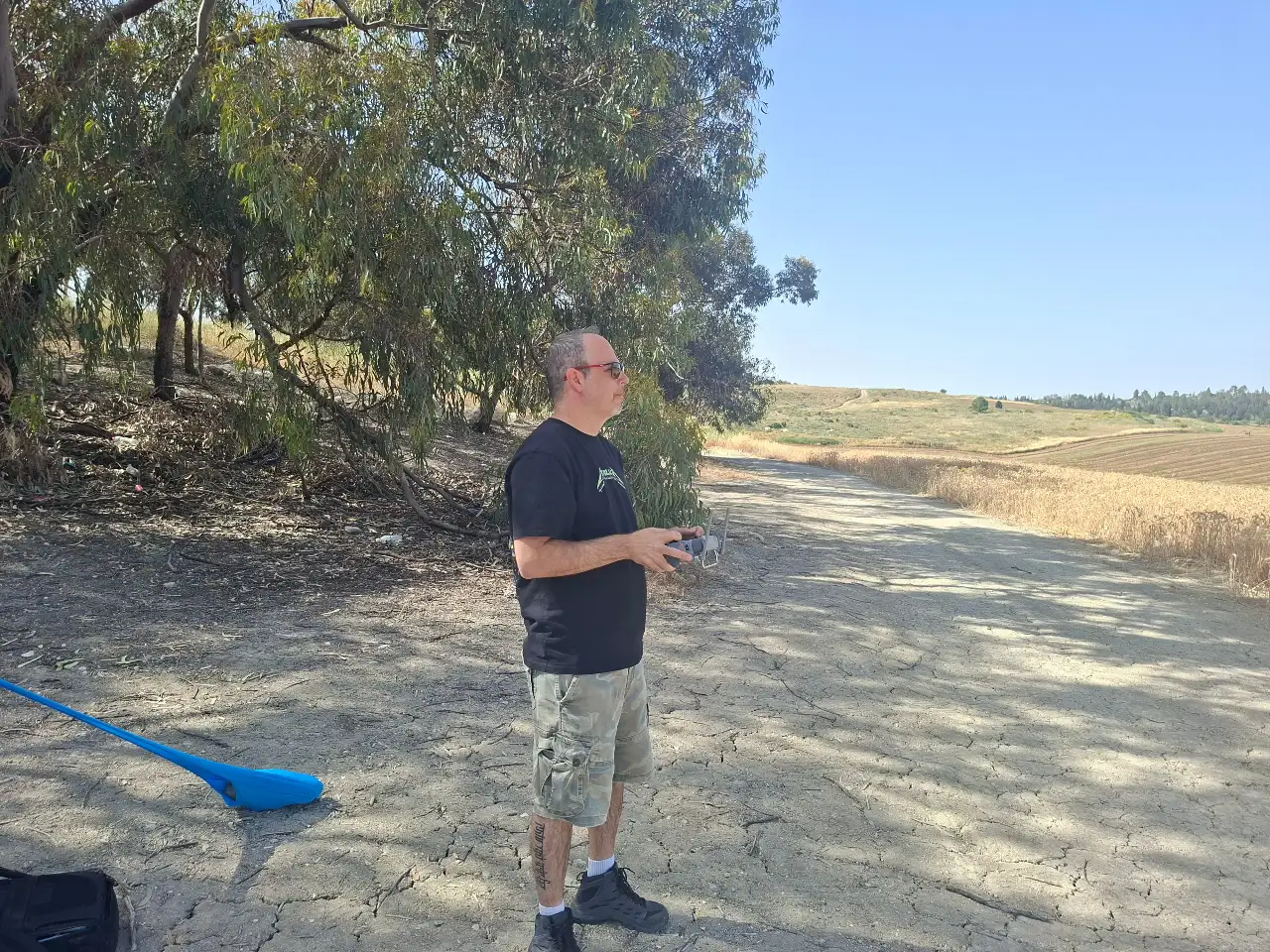 יום הטסה בשטח 1 על 1 במצב atti ללא gps 