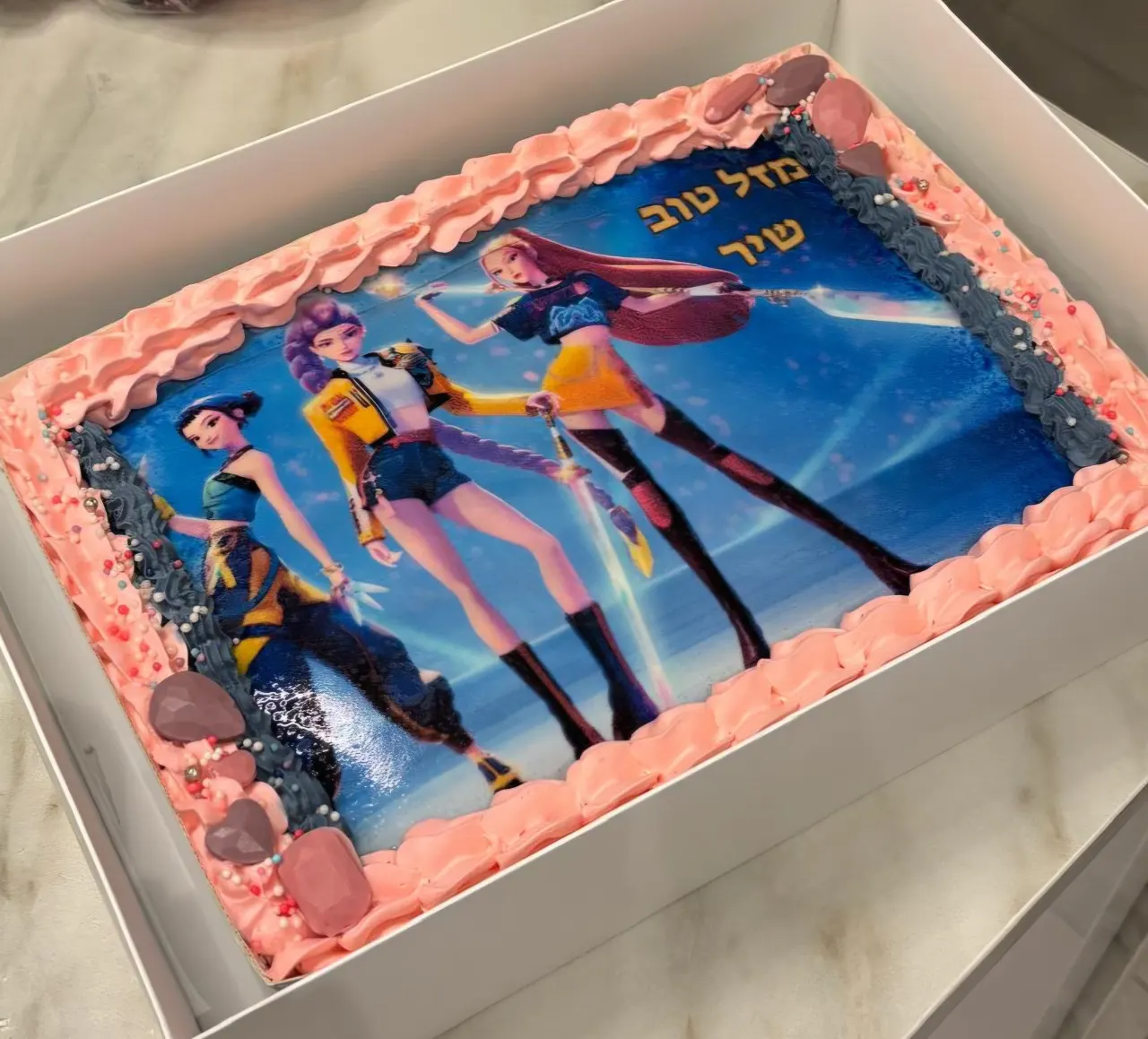 עוגה בקופסה A4