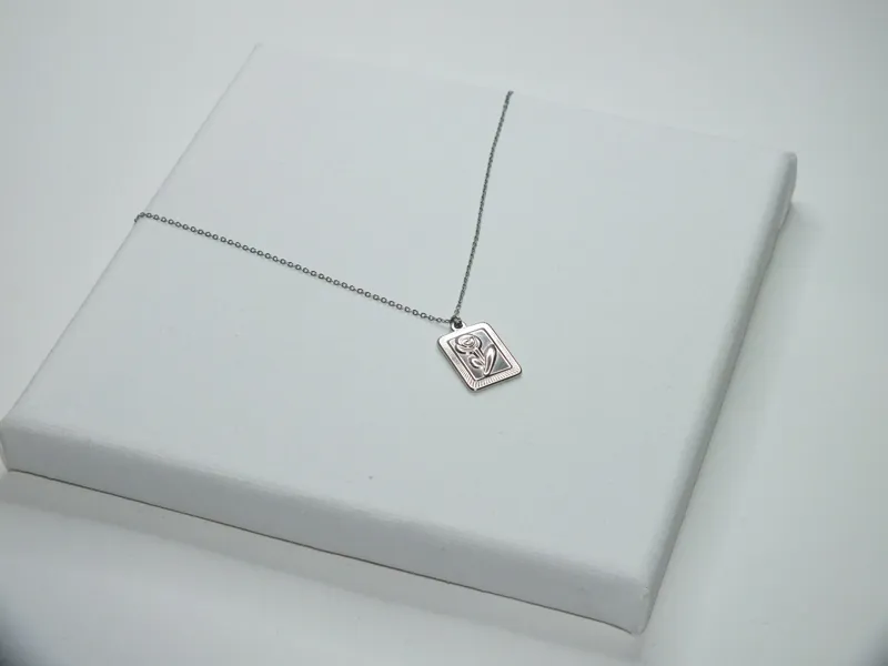 שרשרת "ROSE" כסף