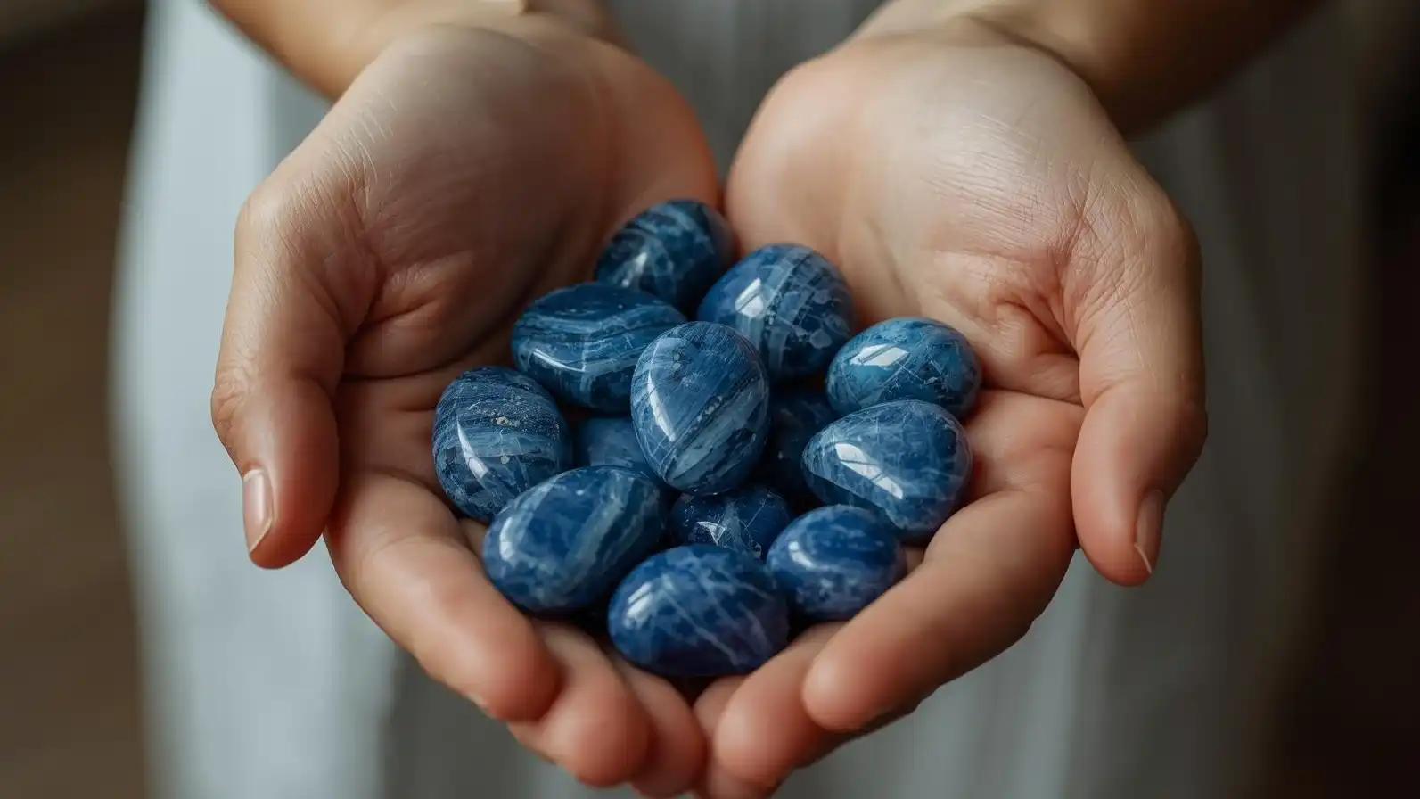 אוונטורין כחול (Blue Aventurine)