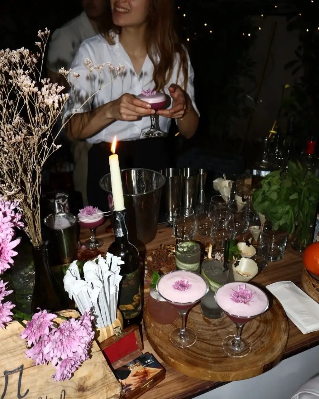 בר קוקטיילים ללא אלכוהול / עם ובלי אלכוהול