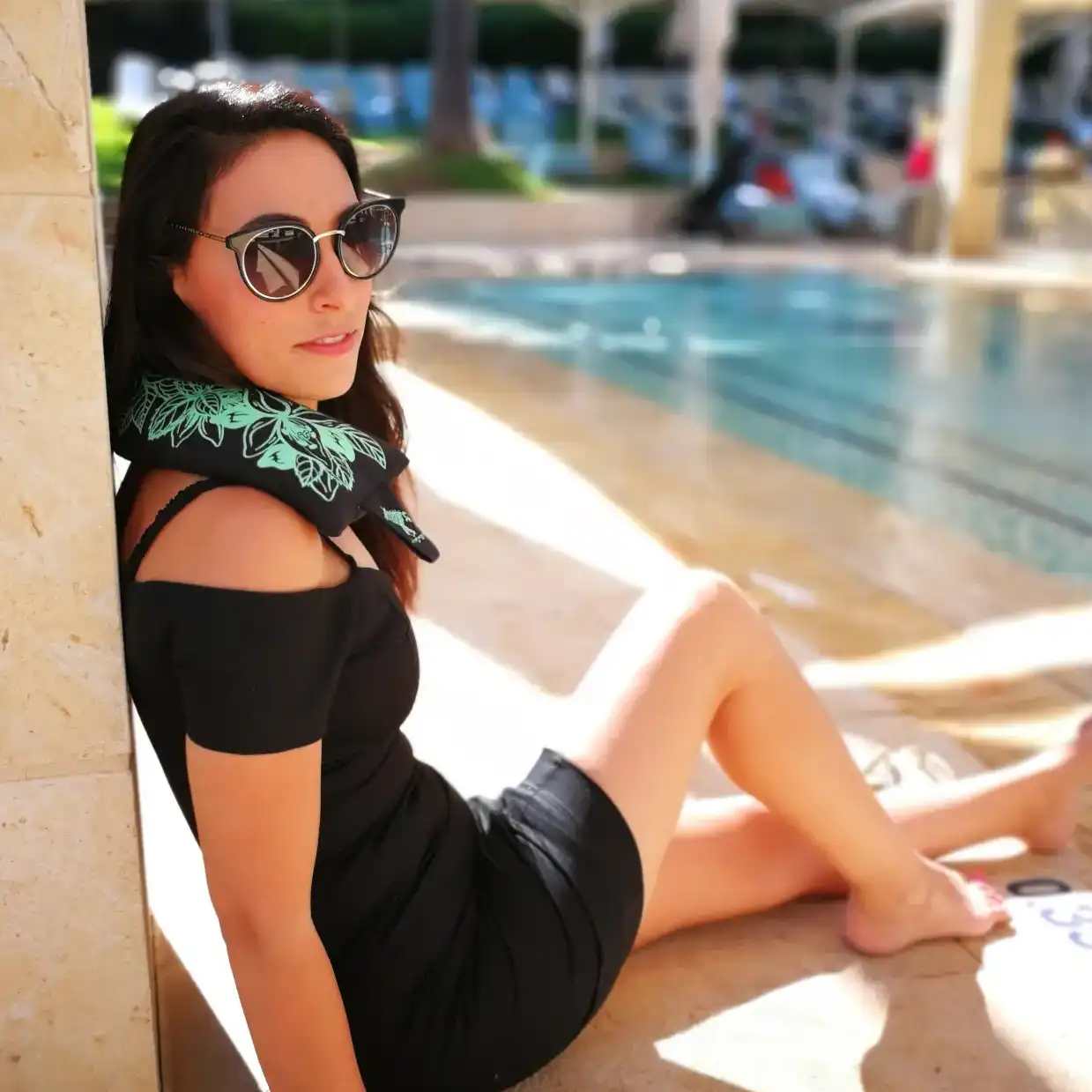 Pinukit Mint - Large pillow