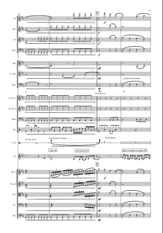 Salat - Jimbo J and Spa band | Arr. for Chamber Orchestra
