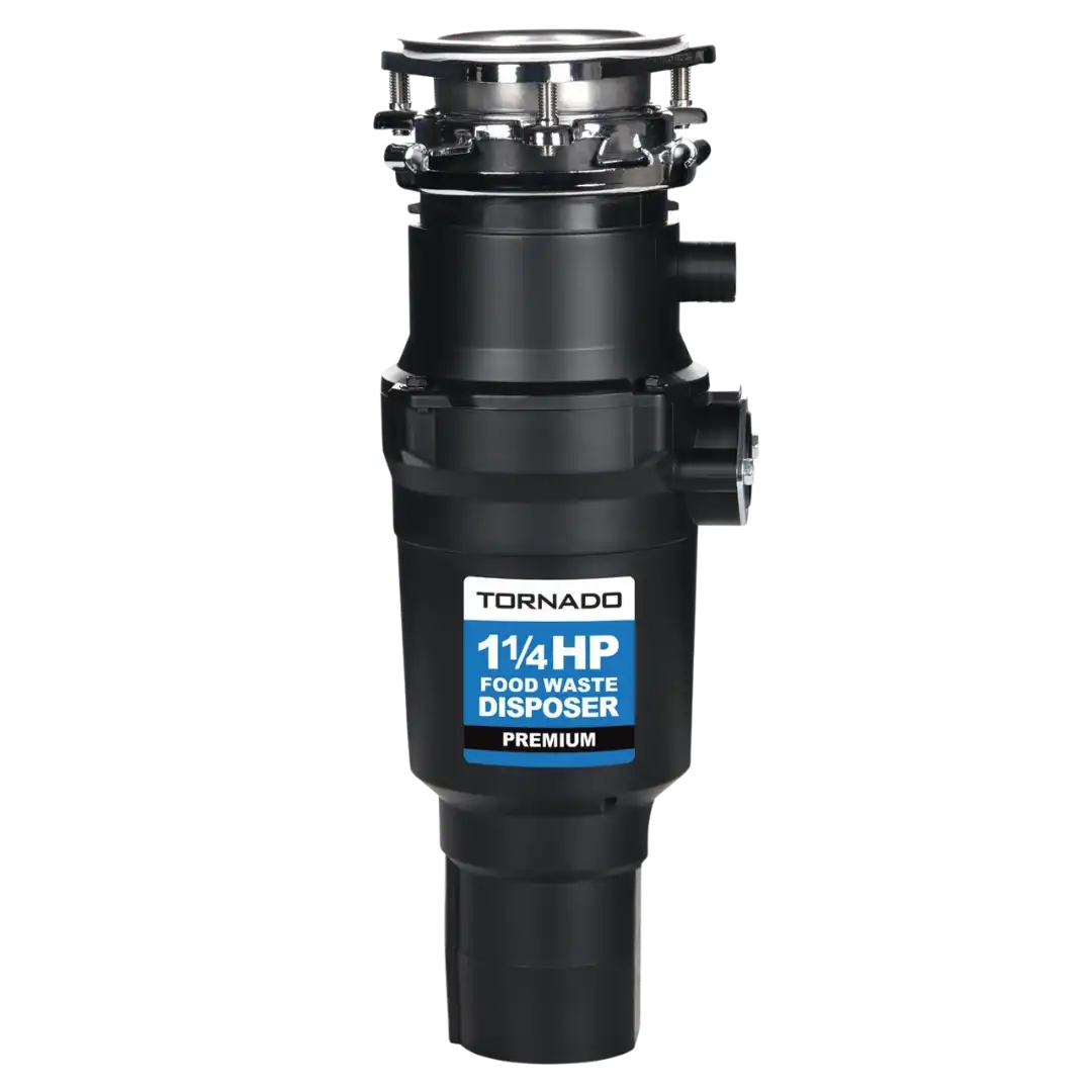 טוחן אשפה טורנדו 1.25 כ"ס. המחיר כולל התקנה ומשלוח