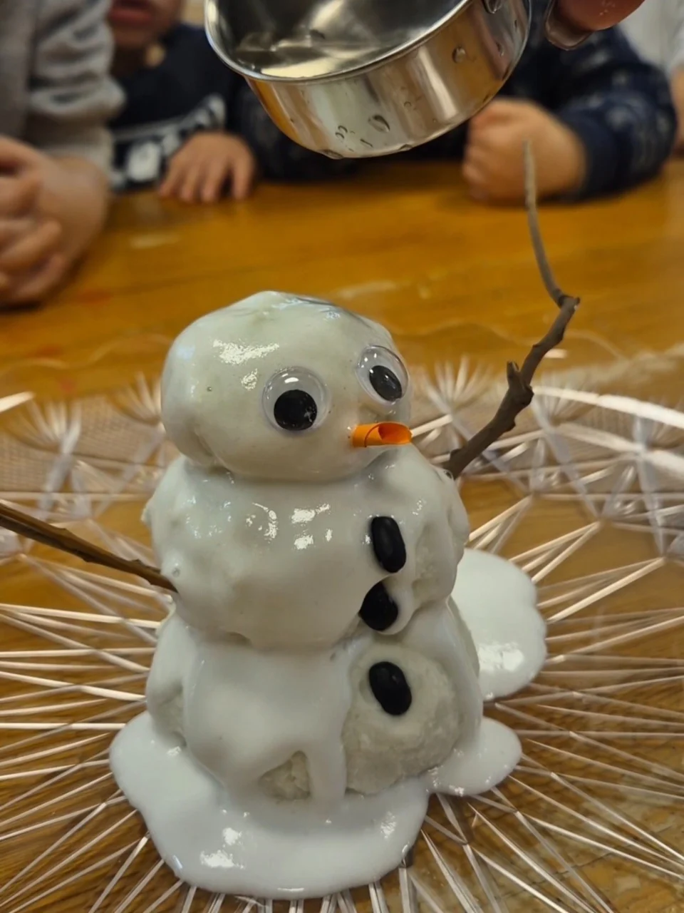 A Melting Snowman Science Experiment