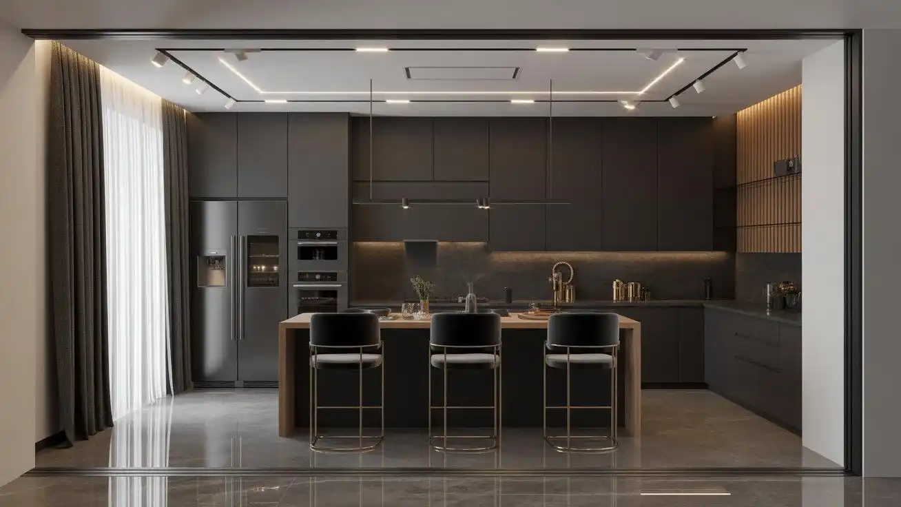 מטבחים כהים בהתאמה אישית | RAN KITCHENS